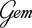 Gem Personal Care logo